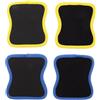 POPETPOP Cuscinetti per Mani da Palestra 2 Paia in Neoprene Staccabili Bordi Colorati, Impugnature Antiscivolo in Gomma per Trazioni e Allenamento Fitness a Casa e Palestra