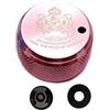 Garpotic Pomello del freno meccanico in lega di alluminio con kit audio interno per mulinello da baitcast da 3/3/3/4/P5, accessorio di riparazione per mulinello da pesca (rosa)