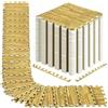 BTGYTTKL Tappeto Da Fitness A Puzzle Tappetino in schiuma ad incastro con venature del legno, antiscivolo, ammortizzante(Yellow,30x30cm 8Pcs)