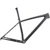 CHTKAGV Telaio for Mountain Bike Full Carbon 29er, Freno a Disco con Perno Passante Boost 148mm, 15/17/19 Pollici(Full White Gloss,29er M Size)
