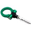 BQWYEDPL Adatto per BMW Universal Racing Gancio di Traino Anteriore Posteriore per Auto Rimorchio Barre di Traino YC100397 Sfera per Traino(Black)