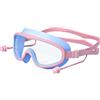Bsbkoj Wide View Goggles, Kids Swim Eyewear, with Soft Seal, Anti-Fog Policarbonato Glasses, Swimming Equipment with Large Style, Surfing Protection for Boys and Girls Pool and Beach