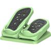 Uanqfegy Stepper da scrivania - Mini Stepper Mini Regolabile per Esercizi a casa, Esercizi per Le Gambe stando seduti con Pedali massaggianti Antiscivolo
