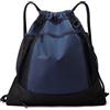 UTHDLM Sacca Palestra Impermeabile, Grande Zaino Sportivo, Borsone a Cordoncino con Tasche in Rete Portaborraccia, Modello Unisex per Nuoto, Scuola, Escursionismo e Spostamenti(Red)