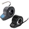 MoSundi per ABS nero Controllo Dito Acceleratore per Ninebot ES1 E ES3 ES4 KickScooter Acceleratore Freno Accessorio di Ricambio 65x45cm