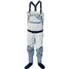 MFWHEFJ Waders Pesca Trampolino da pesca traspirante Stockingfoot Petto in vita Trampoliere convertibile Scarpone in neoprene impermeabile Pantaloni da trampoliere for kayak for uomo e donna(XL)