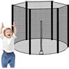 Generic Rete di sicurezza per trampolino, rete di sicurezza per trampolino | Resistente agli agenti atmosferici e ai raggi UV traspirante ad alta densità per bambini ragazzi e ragazze