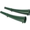 Tsophreniq 1/2 pz Segnali di Formazione Leggero Corno di Sopravvivenza Esterna Corno Verde Ottone Tromba Segnali Uso