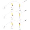 Tsophreniq 3 Attrezzature per la Pesca in Acqua salata, girelle Regolabili, Resistente alla corrosione, per panfish e orata, Attrezzature per ami da Pesca Dimensioni Multiple