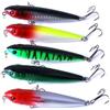 HaloModora Kit di esche da pesca galleggianti con grande movimento oscillante e prestazioni di lancio super lunghe per uso in acqua dolce e salata (3# colore)