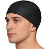 Generic Cuffia da bagno, protezione per le orecchie per piscina, per capelli lunghi con motivo , per allenamento, doccia, spa, vacanze, spiaggia, lago,