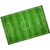 GOOHOCHY Tappeto Adesivo per da Calcio in PVC Verde Antiscivolo, Resistente e Creativo per Decorare Soggiorno Design Semplice e Raffinato