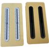 Kivivaka Hydrofoil PVC Foam Box Rail Mount System Surfboard Kite Board per base di fissaggio ad acqua 39x19cm per nero
