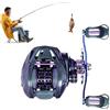 Gungtj Fishing Reel Baitcaster, High-Speed Baitcasting Reel, 7.6:1 Gear Rapporto Reel, Baitcaster for Fishing, Durable Fishing Accessories, Smooth Reel, Fishing Reel for Anglers