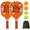 Gungtj Hole Ball Paddle Set, Hole Ball Competition Kit, Beginners Hole Ball Set, Ampia Racket Area, Sports Accessories for Courts, Hole Ball Racket, Outdoor Sports Kit, Hole Ball Game Set