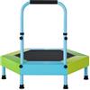 Generico Sdraietta Per Bambini - Tappetino Da Salto Pieghevole Con Trampolino Per Bambini Da 36 Pollici, Mini Rete Da Rimbalzo Per Fitness All'aperto, Anello Di Sicurezza | Attrezzatura Per Esercizi Con Manigl