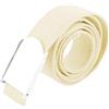 SALALIS Cintura per Pesi da Sub in Nylon Resistente per Accessori da Immersione 73,6 Pollici con Fibbia in Acciaio Inossidabile Antiruggine (Bianco)