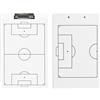 Tsophreniq Lavagna da basket cancellabile a secco per allenatori con marcatore Doppio lato Mezzo campo Doppio lato Appunti da basket