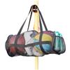 Nuyhgtr Diving Mesh Bag, Net Bag, Waterproof Diving Gear Bag, Sport Equipment Backpack, Folding Design for Easy Storage for Varivers (Mesh, PVC, Nero, 27,56 x 10,63 inches)