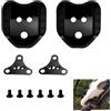 Wjelet SPD - Piastra adattatore compatibile con Shimano SPD SM-SH41, convertitore a 3 fori a SPD per pedali da strada e MTB, Cleats Shimano SPD per scarpe da bicicletta, facile montaggio