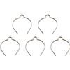 Eawfgtuw Ruota rotante in metallo compatibile con Daiwa Fire Lizard Flying Pigeon For Cobra Luvias Fishing Reel Parts 22,8 mm color argento accessorio di ricambio per pescatori (5 pezzi)
