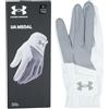 Under Armour Guanti da golf da uomo, Acciaio (035)/Acciaio, Left Hand Medium Cadet