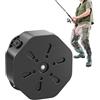 Generic Mulinello da Pesca 50 m, Ruota di Carica Per Fotocamera Da Pesca, Avvolgitore Di Stoccaggio Per Uomini Padre Attività Esterna Campeggio Acqua E Salata