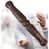 BLUEZY Tai Chi Righello Bastone, Cinese Tradizionaletai Tai Chi Stick, Tai Chi Ruler per Taiji Kung fu Arti Marziali Rafforzare Bod Sport Esercizio Fitness per Genitori Anziani Fitness 32cm