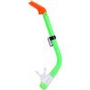Fonowx Boccaglio da Immersione per Bambini, Tubo di Respirazione per Nuoto, Montaggio Frontale, Clip in Morbido Silicone, Attrezzatura per Allenamento, Giallo
