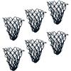 Uonlytech 6 Pezzi Sacca Rete per Biliardo in Cotone Nero, Resistente e Non Facile da Deformare, Tasca di Ricambio per Tavolo da Biliardo, per L'installazione su Tavolo da Pool