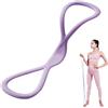 Generic Bande elastiche per braccia, per esercizi, 8 fasce elastiche per allenamento, strumento per allenamento muscolare, espansore toracico, strumento per allungare braccia, schiena, petto