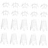 Qusinfc 20Pcs Golf Simulator Tees Grande e Piccolo Formazione Golf Pratica Mat Tees per Pratica di Swing Stabile Stuoia di Formazione Durevole TeesTraining Accessori Principianti Giocatore Avanzato