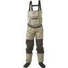 MFWHEFJ Waders Pesca Trampolieri da pesca a mosca Calza impermeabile traspirante Pantaloni da trampoliere da fiume for uomo e donna(Brown,L)