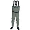 MFWHEFJ Waders Pesca Pesca a mosca Bambini e adulti Trampolieri Piede in neoprene for uomo Caccia alla zattera Ad asciugatura rapida Impermeabile e traspirante(Green 3XL)