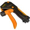 Kazza Sport - Pinza di rinforzo della mano, regolabile 10-120 kg, con contatore di ripetizione, nero e arancione, borsa inclusa