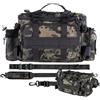 Generic Tackle Bag - Grande capacità Gear Organizer - Impermeabile Tackle Box Storage Bag | per acqua lago fiume riva molo stagno all'aperto acqua salata, Nero , Refer to description, Unisex