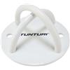 Tunturi Gancio a Parete 12 cm per Suspension Trainer, Sling Trainer Gancio a soffitto in Acciaio Fino a 200 kg, Bianco