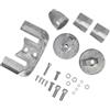 BaotyJie Kit Anodo in Alluminio per Barca Protezione Motore Accessori Ricambio Facile da Installare Parti Motore Barca Sportivo Adatto Ad Uso