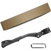 Chewtoyo Cavalletto per mountain bike ed e-bike da 24-29 pollici, cavalletto laterale universale regolabile resistente, lunghezza massima 41 cm, 2 chiavi di montaggio incluse