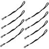 GATHINESS 8 Pezzi Cinghie da Polso per Confezione per Guanti da Sci Nero in Poliestere Protezione e comodità, Accessori Rimovibili per Sport Invernali e Outdoor