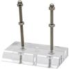 Tsophreniq Gancio per montaggio a parete per skateboard orizzontale, per longboard, longboard, gancio con viti per espositore da parete