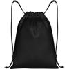 LSHIJI Sacca Borsa con coulisse, zaino sportivo, borsa for la spesa portatile fai da te