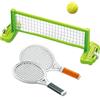 Jlobnyiun Mini Set Da Pong: Attrezzatura Compatta Da Pong, Materiali In Rete Resistenti, Kit Da Interattivo Con Comodità Di Assemblaggio Portatile | Attività Ricreative Per La Famiglia Per I Por
