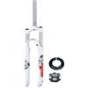 LHHL Forcella Ammortizzata per Mountain Bike 26/27,5/29 Pollici Corsa 105mm Sgancio rapido 9 * 100mm Forcelle Anteriore per MTB Dritta Blocco Manuale Freno a Disco per XC/AM(27.5'')