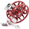Nuyhgtr Fly Fishing Reels Tool, Lightweight in alluminio in lega di volo, grande albero di pesca Wheel, Anglers, Smooth Drag System for Adults 6,7 x 6,1 x 1,3 cm