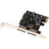 hindraem Adattatore PCIe a Scheda con opzioni di connettività avanzate Che supportano soluzioni di unità Interne ed Esterne Fino a 6 Gbps Adattatore PCIe PCI