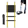 Generic Scalette per agilità sportiva - Attrezzatura portatile per allenamento di velocità, per footwork da calcio, attrezzatura da trapano atletica, set borsa per il trasporto, kit per esercizi di