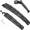 Générique Telescopic Bike Fenders, Adjustable Anteriore Rear Mudguard, 18 pollici Bicycle with Quick Release, Cycling Mudguard with Flexible Fit, Urban Mountain Road Touring Accessory Bike Fenders
