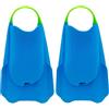 Genérico Pinne da nuoto, modello in silicone con tallone aperto, corte e portatile, pinne in silicone per nuoto, per uomini principianti in piscina, spiaggia, mare, immersioni, snorkeling e allenamento di