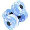 Générique Aquatic Dumbbell, Water Foam Barbell, 10,63 x 5,71 Inches Portable Design, Lightweight Sturdy Build, 1 Pair, Pool Aerobics Equipment for Lake, Travel, Home Vacation
